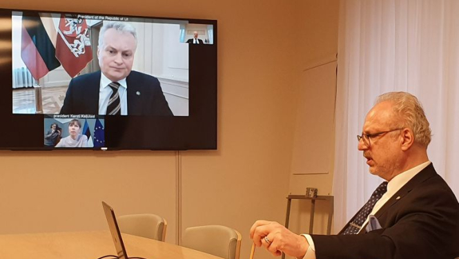 Baltijas valstu prezidenti: Eiropas Savienībā pēc iespējas ir jānodrošina brīva preču kustība