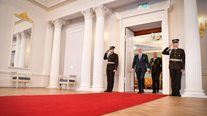 Valsts prezidents akreditē ārvalstu vēstniekus Latvijā