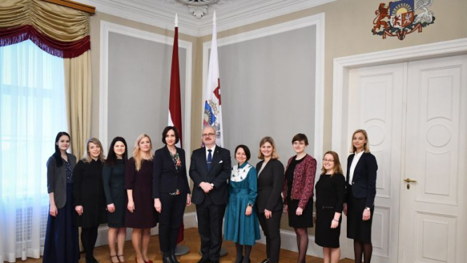 Valsts prezidents interesējas par Latvijas tiesnešu zināšanu un prasmju pilnveides procesu