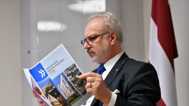 Valsts prezidents un OECD: Latvijai nepieciešama visaptveroša mājokļu politikas stratēģija, kas vērsta uz kvalitāti, ilgtspējību un inovācijām