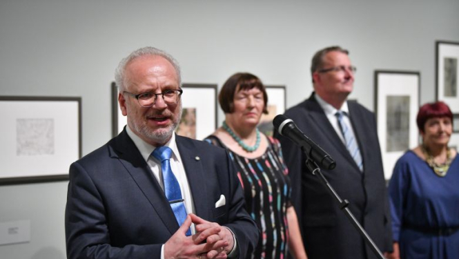Valsts prezidenta Egila Levita uzruna izstādes “Rihards Zariņš. Ko Latvijas meži šalc” atklāšanā Latvijas Nacionālajā mākslas muzejā