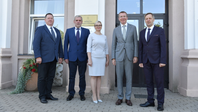 15.08.2023. Valsts prezidenta Edgara Rinkēviča tikšanās ar Varakļānu novada domes vadību