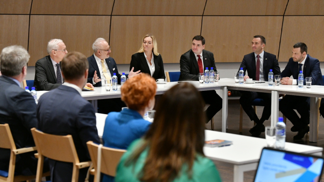 18.04.2023. Tikšanās ar biedrības “Rīgas metropole” pašvaldību pārstāvjiem. 