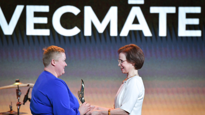 Līga Priede un Andra Levite