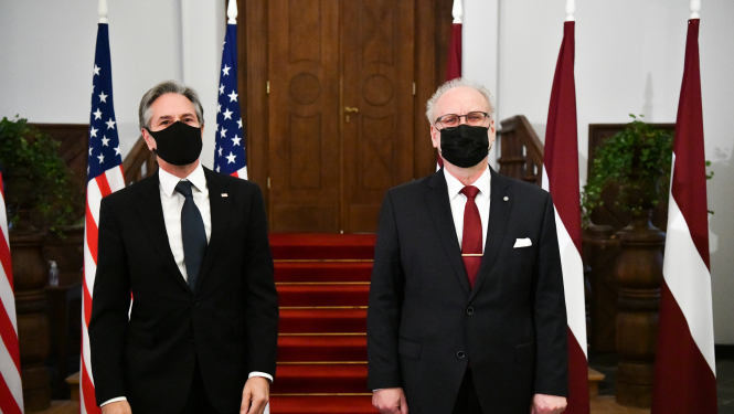 Egils Levits un Entonijs Džons Blinkens