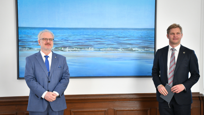 Valsts prezidents Egils Levits