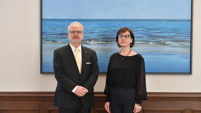 Egils Levits un Iluta Lāce