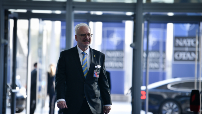 24.03.2022. Egils Levits piedalās NATO valstu un valdību vadītāju ārkārtas samitā Briselē