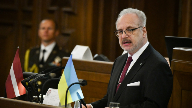 Valsts prezidenta Egila Levita uzruna Saeimas pavasara noslēguma sesijas plenārsēdē
