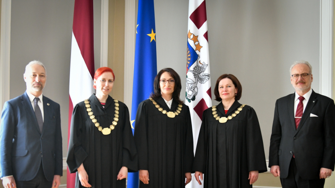 Jānis Bordāns, Lienīte Meldriņa, Renāte Vernuša, Evita Kaužēna, Egils Levits