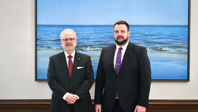 Egils Levits un Jānis Vitenbergs