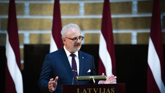 Valsts prezidenta Egila Levita uzruna ārlietu dienesta simtgades svinībās