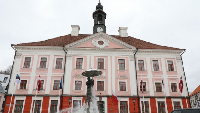 Valsts prezidents Raimonds Vējonis valsts vizītes laikā Igaunijā apmeklē Tartu