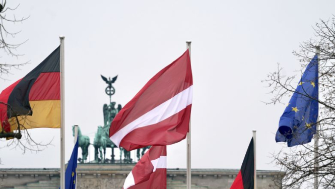 Valsts prezidents Raimonda Vējoņa preses paziņojums pēc tikšanās ar  Vācijas federālo prezidentu Franku Valteru Šteinmeieru Berlīnē