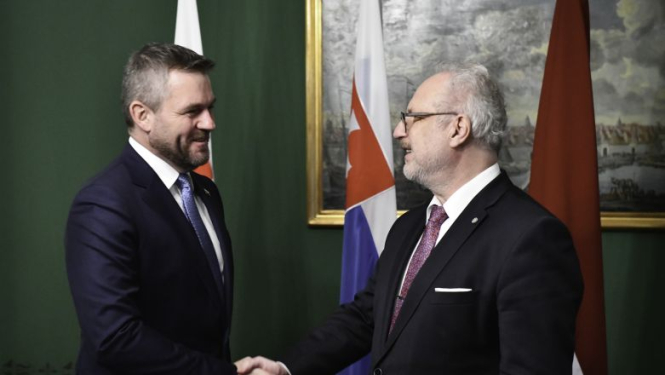 Valsts prezidents: Latvija un Slovākija ir valstis ar līdzīgām ambīcijām un izaicinājumiem