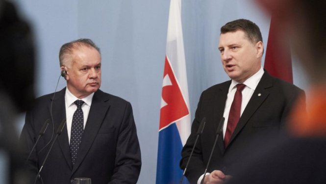 Valsts prezidenta Raimonda Vējoņa preses paziņojums pēc tikšanās ar Slovākijas prezidentu Andreju Kisku