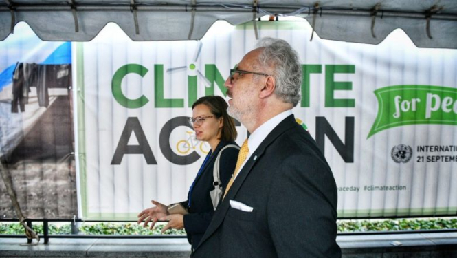 Valsts prezidents Egils Levits pievienojas līderiem no 64 valstīm, atbalstot Līderu solījumu dabai