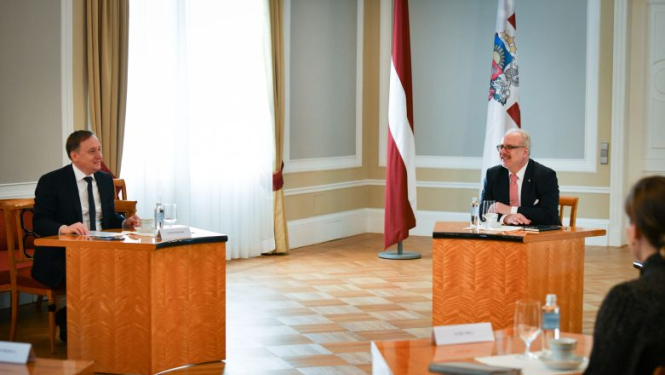 Valsts prezidents un Latvijas Bankas prezidents: krīze ir jāizmanto ilgtspējas un sabiedrības solidaritātes veicināšanai