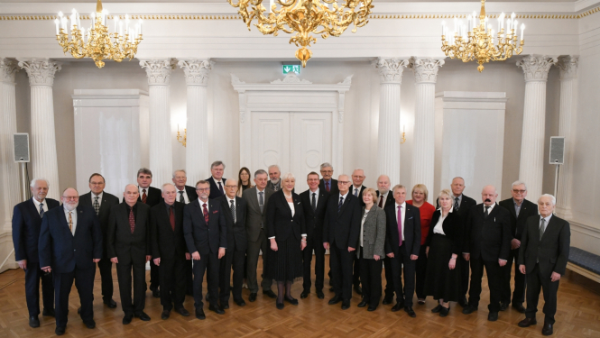 18.03.2024. Valsts prezidenta Edgara Rinkēviča tikšanās ar 4.maija Deklarācijas kluba pārstāvjiem