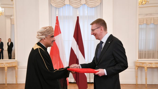 24.01.2024. Ārkārtējo un pilnvaroto ārvalstu vēstnieku akreditācijas