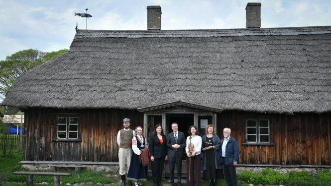 30.04.2024. Valsts prezidents apmeklē Latvijas Etnogrāfisko brīvdabas muzeju