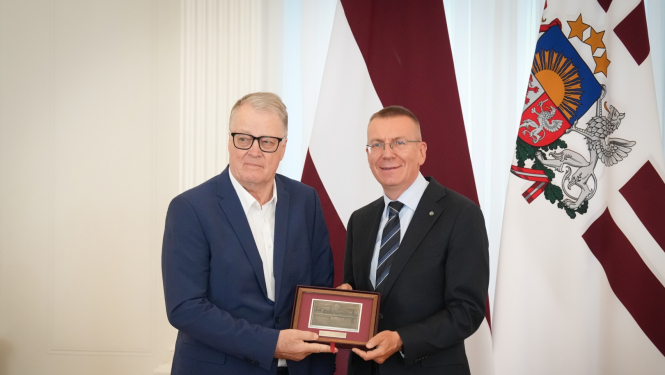 30.08.2024. Valsts prezidenta Edgara Rinkēviča dalība pasākumā, kas veltīts 30 gadiem kopš Krievijas okupācijas armijas izvešanas no Latvijas Republikas