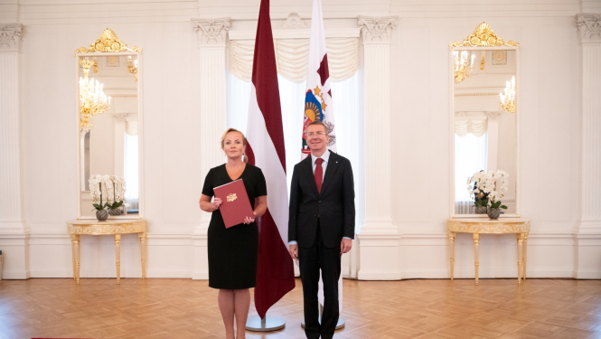 17.08.2023. Akreditācijas vēstuļu pasniegšana Latvijas Republikas ārkārtējiem un pilnvarotajiem vēstniekiem ārvalstīs