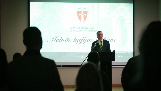 30.11.2024. Valsts prezidenta Edgara Rinkēviča dalība Melnās kafijas vakarā