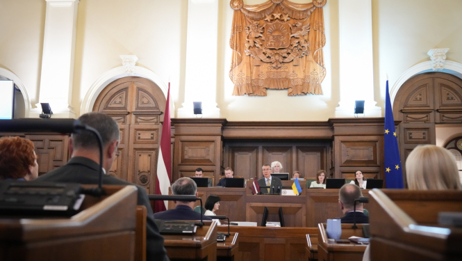 20.06.2024. Valsts prezidenta uzruna Saeimas pavasara sesijas noslēguma sēdē