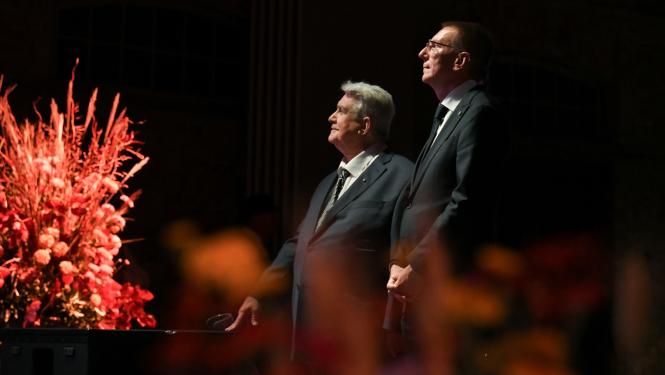 Jānis Bērziņš un Edgars Rinkēvičs