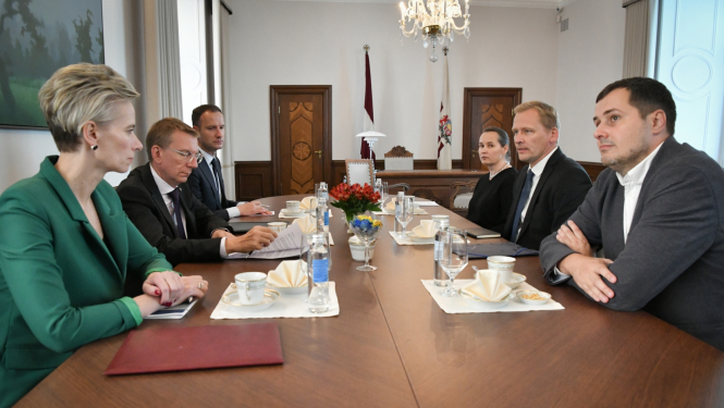 13.09.2023. Valsts prezidenta Edgara Rinkēviča tikšanās ar SEPLP padomi