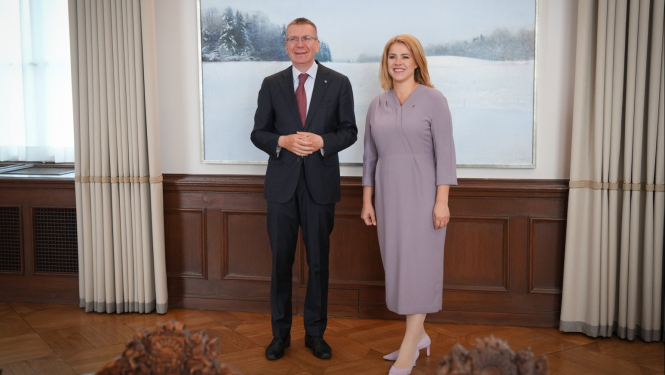 12.06.2024. Valsts prezidenta Edgara Rinkēviča tikšanās ar Ministru prezidenti Eviku Siliņu.