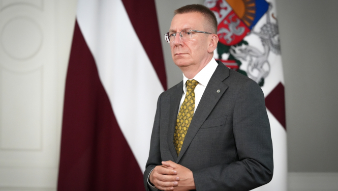 Valsts prezidents Edgars Rinkēvičs