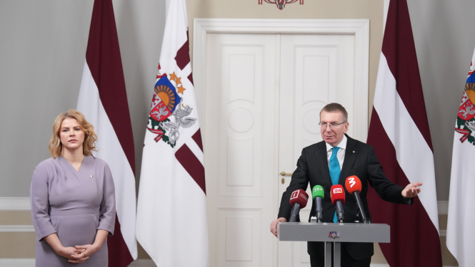 11.12.2024. Valsts prezidenta Edgara Rinkēviča tikšanās ar Ministru prezidenti Eviku Siliņu