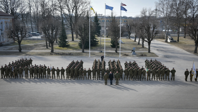 14.03.2024. Nacionālo bruņoto spēku Štāba bataljona apmeklējums