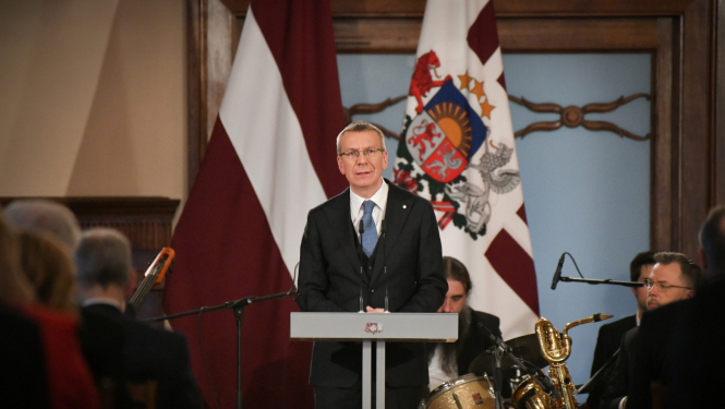 04.05.2024. Valsts prezidenta E. Rinkēviča uzruna koncertā "“Mūzika Rīgas pilī. Ilona Bagele un džeza orķestris “Mirāža”” 