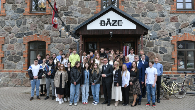 09.05.2024. Valsts prezidenta Edgara Rinkēviča darba vizīte Gulbenes novadā