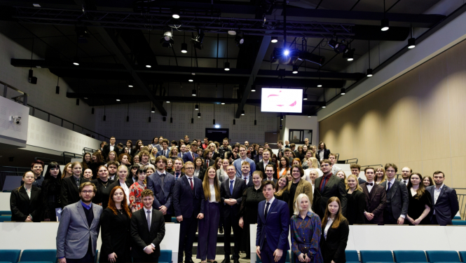 09.03.2024. Valsts prezidenta Edgara Rinkēviča dalība Latvijas Studentu apvienības 29. kongresā