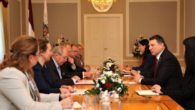 Valsts prezidents tiekas ar LDDK pārstāvjiem par prioritātēm jaunajam Ministru prezidentam