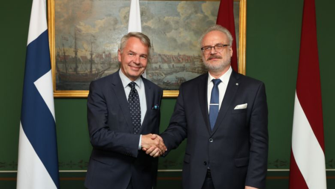 Valsts prezidents: Latvija aktīvi atbalstīs Somijas prezidentūras ES Padomē prioritātes cīņai ar klimata pārmaiņām
