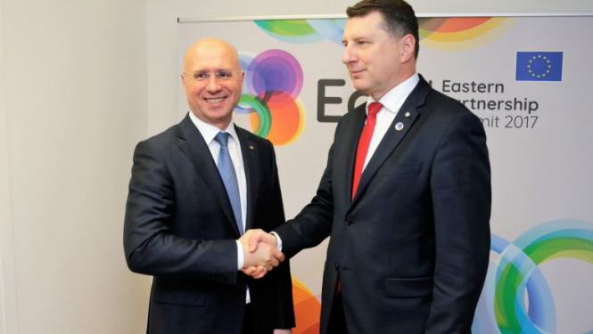 Valsts prezidents aicina Moldovu turpināt reformas, lai stiprinātu sadarbību ar ES