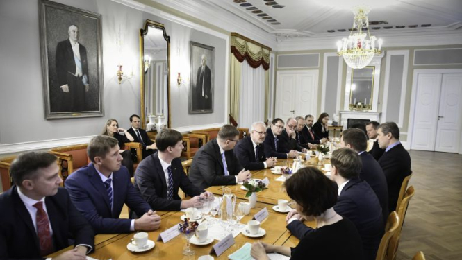 Rīgas pilī apspriež Ziemeļvalstu un Baltijas digitālo transformāciju