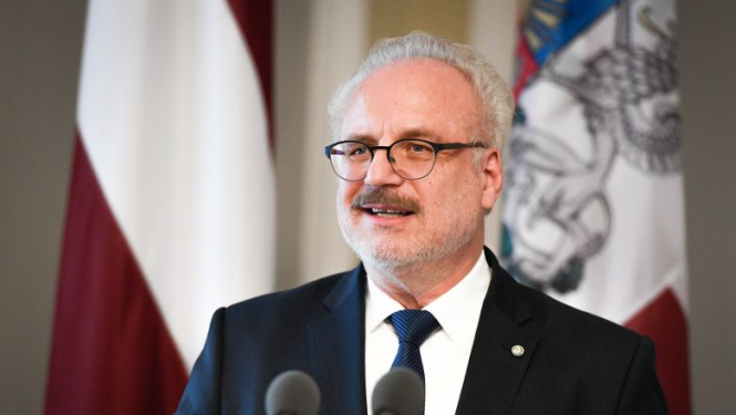 Valsts prezidenta Egila Levita uzruna tiekoties ar Latvijā rezidējošajiem ārvalstu vēstniekiem