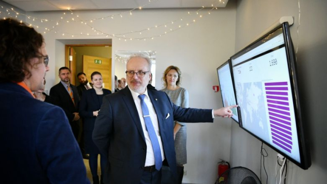 Valsts prezidents: jaunuzņēmumu joma ir iespēja Latvijas ekonomikai