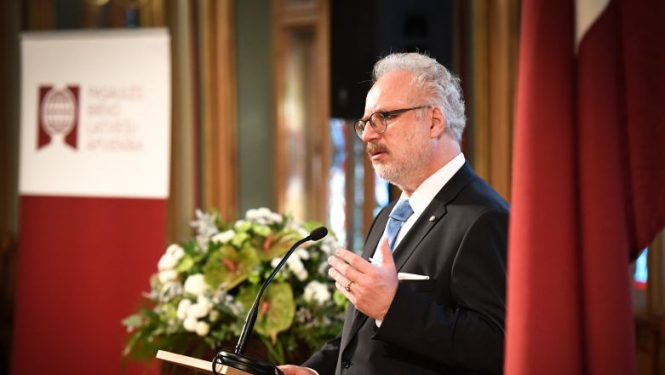 Valsts prezidenta Egila Levita uzruna Pasaules Brīvo latviešu apvienības gadskārtējās valdes sēdes atklāšanā