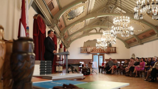 Valsts prezidents pedagogiem pasniedz Ata Kronvalda balvas un apbalvo Latvijas labākās skolas