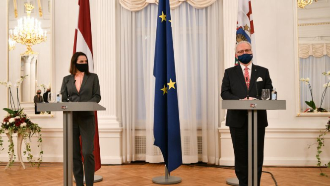 Valsts prezidents: lai nonāktu pie demokrātiska rezultāta un režīma maiņas Baltkrievijā, opozīcijas vienotība ir ļoti svarīga