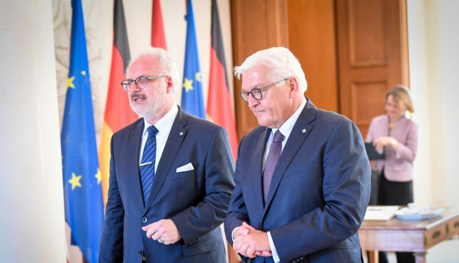 Egils Levits Latvijas–Vācijas attiecības vērtē labvēlīgi