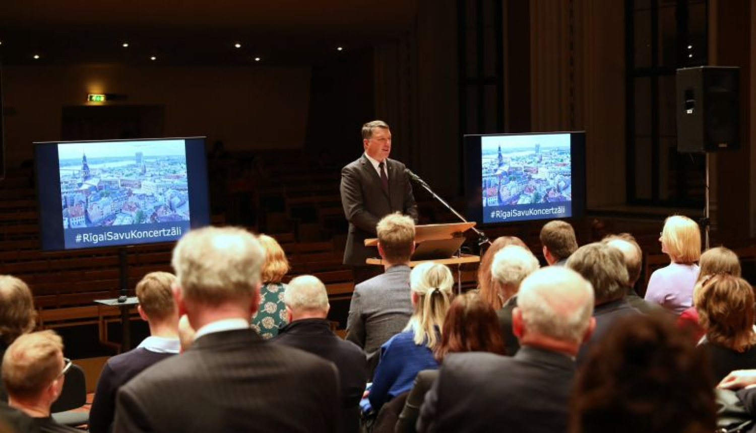Valsts prezidents aicina visplašākajā mērā atbalstīt Nacionālās akustiskās koncertzāles tapšanu Rīgā