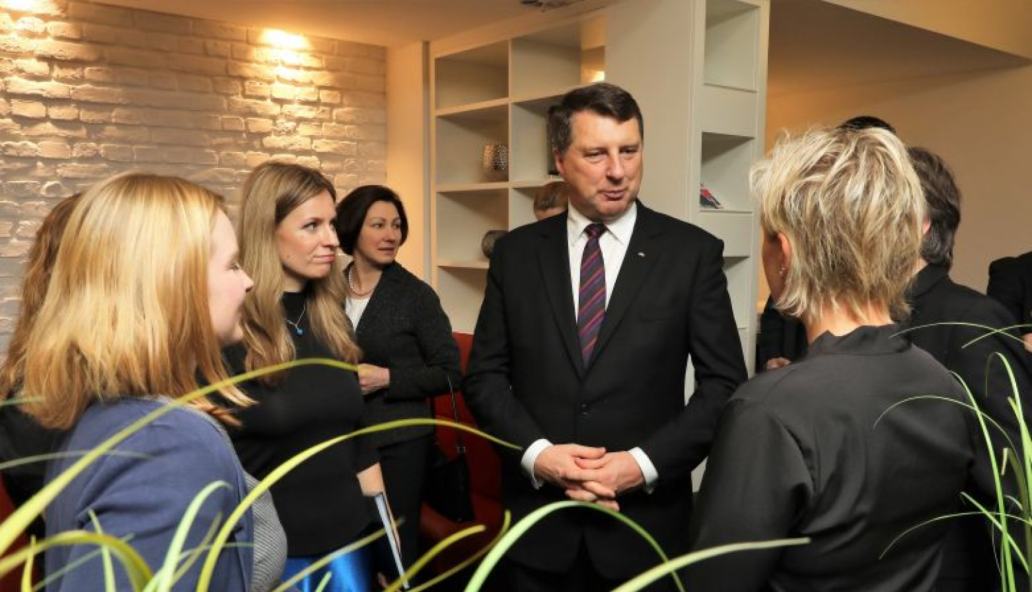 Valsts prezidents Raimonds Vējonis un Iveta Vējones kundze Hamburgā tiekas ar diasporas pārstāvjiem